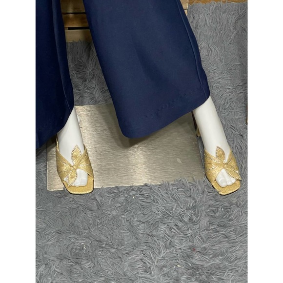 Vintage Open Toe Embellished Heel - Picture 5 of 9